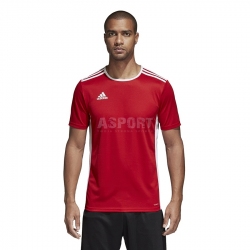 Koszulka piłkarska, do gry w piłkę nożną, sportowa ENTRADA18 red Adidas